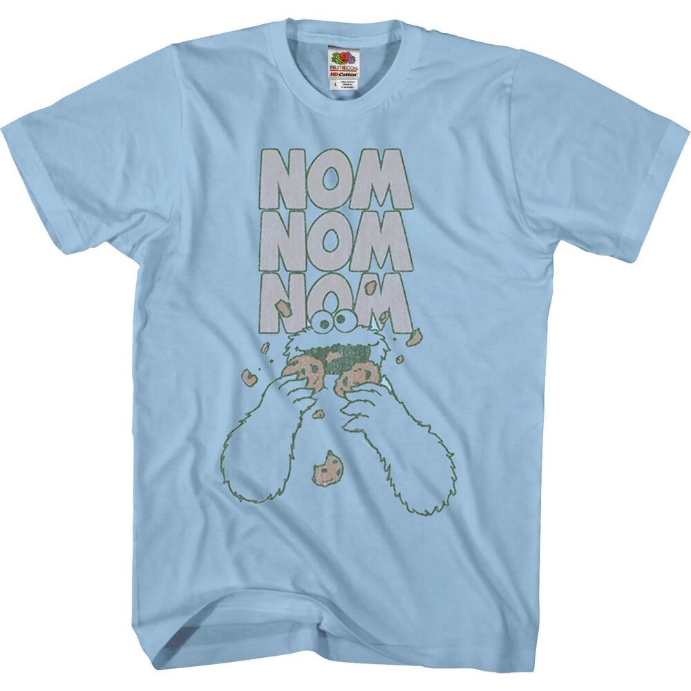 Nom Nom Nom Cookie Monster Tshirt
